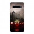 Дизайнерский силиконовый чехол для Samsung Galaxy S10 Diablo