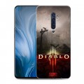 Дизайнерский пластиковый чехол для OPPO Reno2 Z Diablo