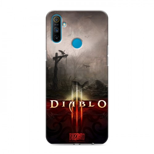 Дизайнерский силиконовый чехол для Realme C3 Diablo