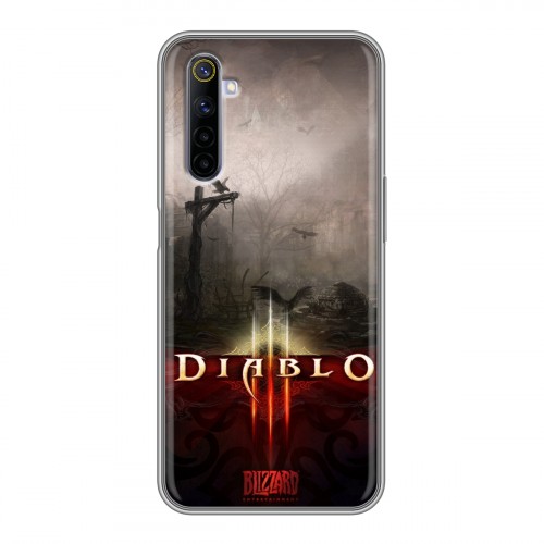 Дизайнерский силиконовый чехол для Realme 6 Diablo