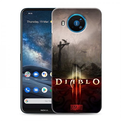 Дизайнерский силиконовый чехол для Nokia 8.3 Diablo