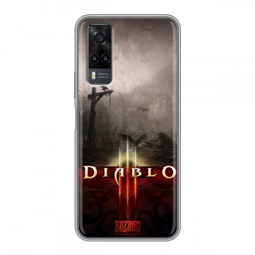 Дизайнерский силиконовый чехол для Vivo Y31 Diablo