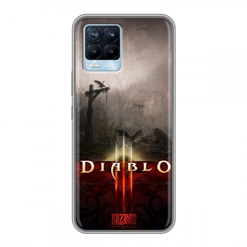 Дизайнерский силиконовый чехол для Realme 8 Diablo