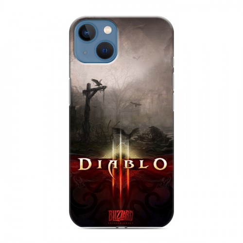 Дизайнерский силиконовый чехол для Iphone 13 Diablo