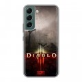 Дизайнерский силиконовый чехол для Samsung Galaxy S22 Diablo