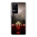 Дизайнерский силиконовый чехол для Xiaomi Poco F4 Diablo