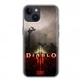 Дизайнерский пластиковый чехол для Iphone 14 Diablo