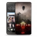 Дизайнерский силиконовый чехол для HTC Desire 700 Diablo