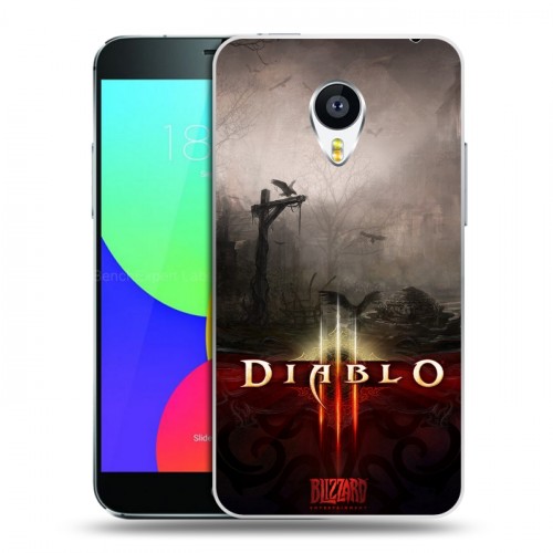 Дизайнерский пластиковый чехол для Meizu MX4 Diablo