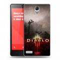 Дизайнерский пластиковый чехол для Xiaomi RedMi Note Diablo