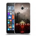 Дизайнерский пластиковый чехол для Microsoft Lumia 640 XL Diablo