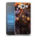 Дизайнерский пластиковый чехол для Microsoft Lumia 950 Diablo