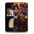 Дизайнерский пластиковый чехол для ASUS Zenfone Go Diablo