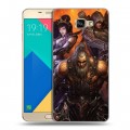 Дизайнерский силиконовый чехол для Samsung Galaxy A9 Diablo