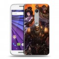 Дизайнерский пластиковый чехол для Lenovo Moto G Diablo