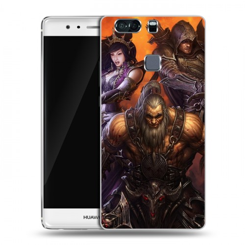 Дизайнерский пластиковый чехол для Huawei P9 Plus Diablo