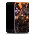 Дизайнерский пластиковый чехол для ZUK Z2 Diablo