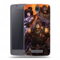 Дизайнерский силиконовый чехол для ZTE Blade L5 Diablo