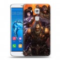 Дизайнерский пластиковый чехол для Huawei Nova Plus Diablo