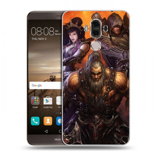 Дизайнерский пластиковый чехол для Huawei Mate 9 Diablo