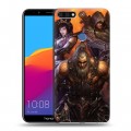 Дизайнерский пластиковый чехол для Huawei Honor 7C Pro Diablo