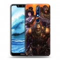 Дизайнерский силиконовый чехол для Nokia 5.1 Plus Diablo