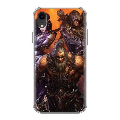 Дизайнерский пластиковый чехол для Iphone Xr Diablo