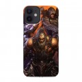 Дизайнерский силиконовый с усиленными углами чехол для Iphone 12 Mini Diablo