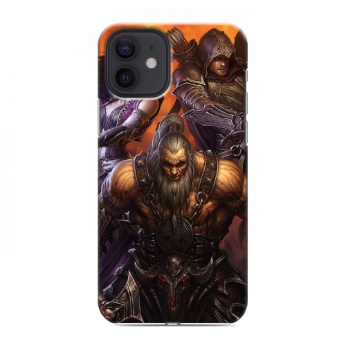 Дизайнерский силиконовый чехол для Iphone 12 Diablo