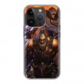 Дизайнерский силиконовый чехол для Iphone 14 Pro Diablo