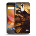 Дизайнерский пластиковый чехол для ZTE Blade X5 Diablo