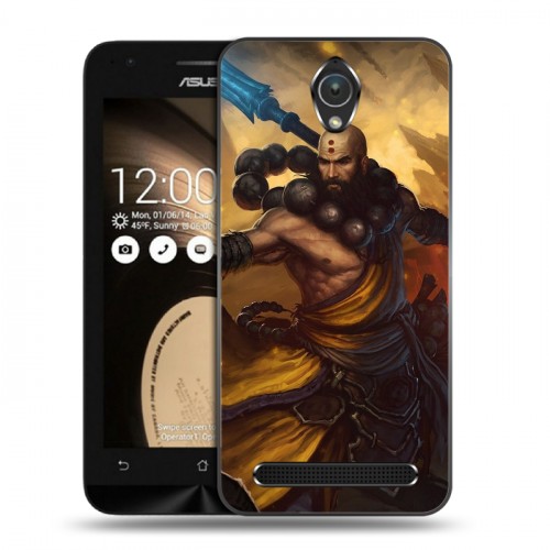 Дизайнерский пластиковый чехол для ASUS Zenfone Go Diablo