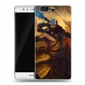 Дизайнерский пластиковый чехол для Huawei P9 Plus Diablo