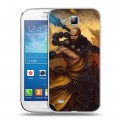 Дизайнерский пластиковый чехол для Samsung Galaxy Premier Diablo