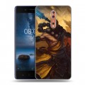 Дизайнерский пластиковый чехол для Nokia 8 Diablo