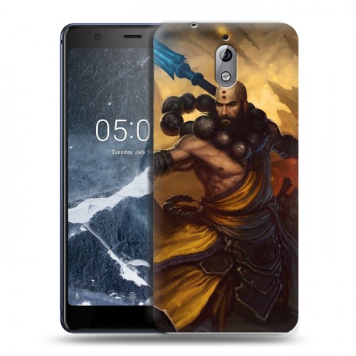 Дизайнерский силиконовый чехол для Nokia 3.1 Diablo