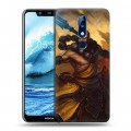 Дизайнерский силиконовый чехол для Nokia 5.1 Plus Diablo