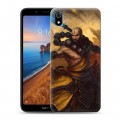 Дизайнерский силиконовый чехол для Xiaomi RedMi 7A Diablo