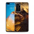 Дизайнерский силиконовый с усиленными углами чехол для Huawei P40 Diablo