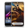 Дизайнерский силиконовый чехол для Sony Xperia E1 Diablo