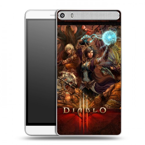 Дизайнерский пластиковый чехол для Lenovo Phab Plus Diablo