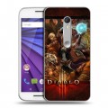 Дизайнерский пластиковый чехол для Lenovo Moto G Diablo