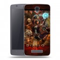 Дизайнерский силиконовый чехол для ZTE Blade L5 Diablo