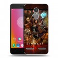 Дизайнерский пластиковый чехол для Lenovo K6 Diablo