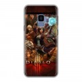 Дизайнерский пластиковый чехол для Samsung Galaxy S9 Diablo