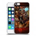 Дизайнерский пластиковый чехол для Iphone 5s Diablo