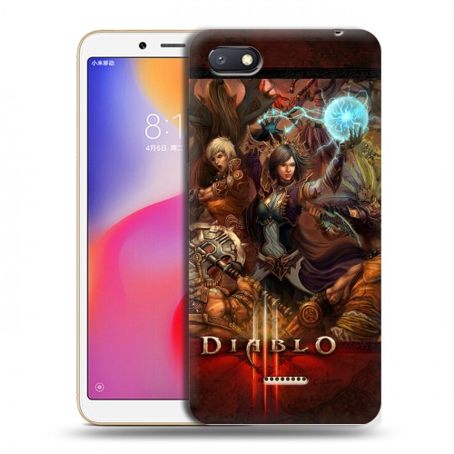 Дизайнерский пластиковый чехол для Xiaomi RedMi 6A Diablo