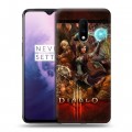 Дизайнерский пластиковый чехол для OnePlus 7 Diablo