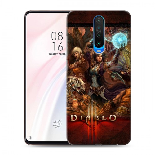 Дизайнерский пластиковый чехол для Xiaomi RedMi K30 Diablo