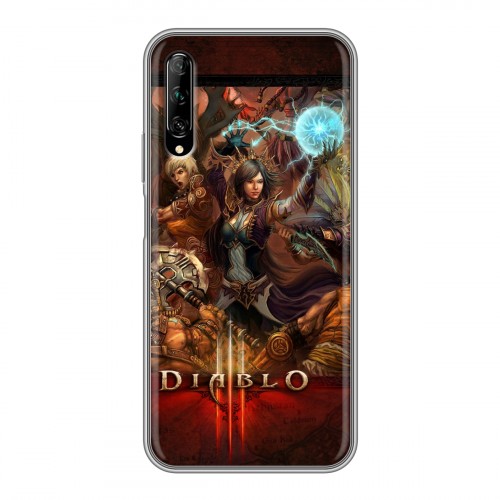 Дизайнерский силиконовый чехол для Huawei Y9s Diablo